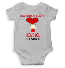 Load image into Gallery viewer, Custom Name I love My Aunty So Much Rompers for Baby Boy- KidsFashionVilla