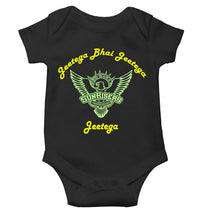 Load image into Gallery viewer, IPL Sunrisers Hyderabad Jeetega Bhai Jeetega SRH Jeetega Rompers for Baby Boy- KidsFashionVilla