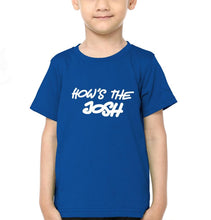 Load image into Gallery viewer, Hows The Josh Half Sleeves T-Shirt for Boy-KidsFashionVilla