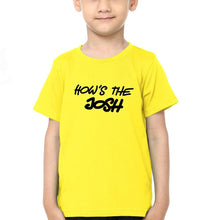 Load image into Gallery viewer, Hows The Josh Half Sleeves T-Shirt for Boy-KidsFashionVilla