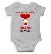 Load image into Gallery viewer, Custom Name I love My Chachi So Much Rompers for Baby Boy- KidsFashionVilla