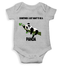 Load image into Gallery viewer, Sleeping Panda Rompers for Baby Boy- KidsFashionVilla