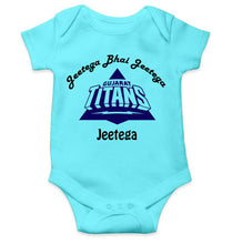 Load image into Gallery viewer, IPL Gujarat Titans Jeetega Bhai Jeetega GT Jeetega Rompers for Baby Boy- KidsFashionVilla
