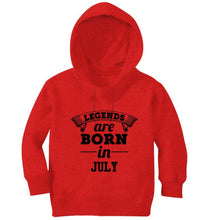 Load image into Gallery viewer, Legends are Born in July Girl Hoodies-KidsFashionVilla