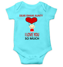 Load image into Gallery viewer, Custom Name I love My Aunty So Much Rompers for Baby Boy- KidsFashionVilla