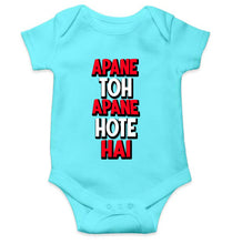 Load image into Gallery viewer, Apne Toh Apne Hote Hain Rompers for Baby Boy- KidsFashionVilla