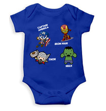 Load image into Gallery viewer, Super Heros Rompers for Baby Boy- KidsFashionVilla