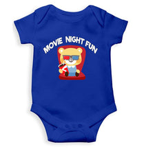 Load image into Gallery viewer, Movie Night Fun Rompers for Baby Boy- KidsFashionVilla