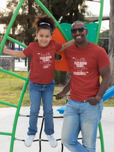 Load image into Gallery viewer, Greatest Gifts Father and Daughter Red Matching T-Shirt- KidsFashionVilla