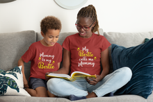 Load image into Gallery viewer, Mommy Is My Bestie Mother And Son Red Matching T-Shirt- KidsFashionVilla