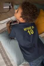 Load image into Gallery viewer, Neymar Jr 10 Half Sleeves T-Shirt for Boy-KidsFashionVilla