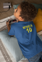Load image into Gallery viewer, Neymar Jr 10 Half Sleeves T-Shirt for Boy-KidsFashionVilla
