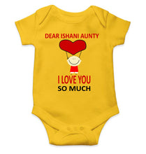Load image into Gallery viewer, Custom Name I love My Aunty So Much Rompers for Baby Boy- KidsFashionVilla