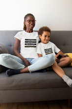 Load image into Gallery viewer, Mom Son Squad Mother And Son White Matching T-Shirt- KidsFashionVilla
