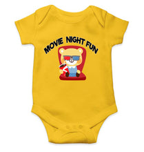 Load image into Gallery viewer, Movie Night Fun Rompers for Baby Boy- KidsFashionVilla