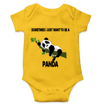 Load image into Gallery viewer, Sleeping Panda Rompers for Baby Boy- KidsFashionVilla