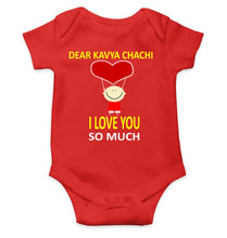 Load image into Gallery viewer, Custom Name I love My Chachi So Much Rompers for Baby Boy- KidsFashionVilla