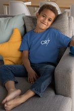 Load image into Gallery viewer, Ronaldo cr7 Half Sleeves T-Shirt for Boy-KidsFashionVilla