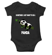 Load image into Gallery viewer, Sleeping Panda Rompers for Baby Boy- KidsFashionVilla