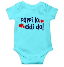 Load image into Gallery viewer, Pappi Lo Eidi do Eid Rompers for Baby Boy- KidsFashionVilla