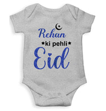 Load image into Gallery viewer, Custom Name Pehli Eid Rompers for Baby Boy- KidsFashionVilla