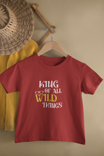 Load image into Gallery viewer, My Boy Is My King Mother And Son Red Matching T-Shirt- KidsFashionVilla