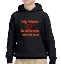Load image into Gallery viewer, My Son Heart Is Always With Me My Mother Heart is Always With Me Mother and Son Matching Hoodies- KidsFashionVilla