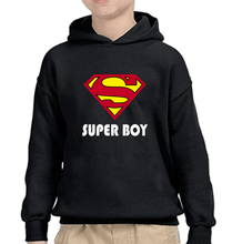 Load image into Gallery viewer, Wonder Mom Super Boy Mother and Son Matching Hoodies- KidsFashionVilla