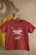 Load image into Gallery viewer, Greatest Gifts Father and Daughter Red Matching T-Shirt- KidsFashionVilla
