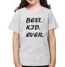Load image into Gallery viewer, Best Dad Ever & Best Kid Ever Father and Daughter Matching T-Shirt- KidsFashionVilla
