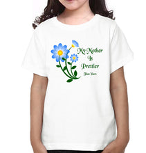 Load image into Gallery viewer, My Daughter Is Prettier Than Yours My Mother  Is Prettier Than Yours Mother and Daughter Matching T-Shirt- KidsFashionVilla