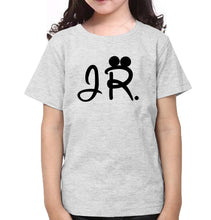 Load image into Gallery viewer, MR & JR Father and Daughter Matching T-Shirt- KidsFashionVilla