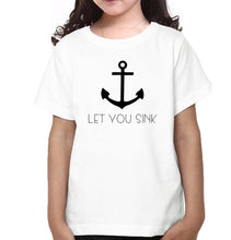 Load image into Gallery viewer, I Will Never Let You sink Sister-Sister Kids Half Sleeves T-Shirts -KidsFashionVilla