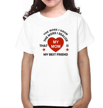 Load image into Gallery viewer, Mom Kid Best Friend Mother and Daughter Matching T-Shirt- KidsFashionVilla