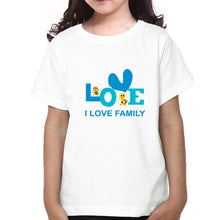 Load image into Gallery viewer, Love Family Half Sleeves T-Shirts-KidsFashionVilla