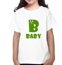 Load image into Gallery viewer, Dad Baby Mom Family Half Sleeves T-Shirts-KidsFashionVilla