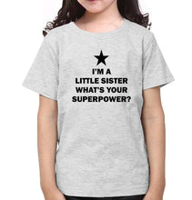Load image into Gallery viewer, I'M Big Brother I ' M Little Sister Brother-Sister Kid Half Sleeves T-Shirts -KidsFashionVilla
