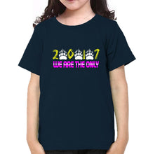 Load image into Gallery viewer, We Are The only Family Half Sleeves T-Shirts-KidsFashionVilla
