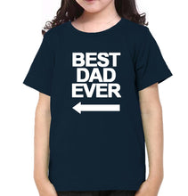 Load image into Gallery viewer, Best Daughter Ever & Best Dad Ever Father and Daughter Matching T-Shirt- KidsFashionVilla