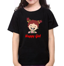 Load image into Gallery viewer, Happy Mom Happy Girl Mother and Daughter Matching T-Shirt- KidsFashionVilla