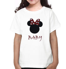 Load image into Gallery viewer, Daddy mommy baby Family Half Sleeves T-Shirts-KidsFashionVilla