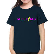 Load image into Gallery viewer, Super Dad Mom Kid Family Half Sleeves T-Shirts-KidsFashionVilla