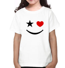 Load image into Gallery viewer, Smiley Family Half Sleeves T-Shirts-KidsFashionVilla