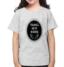 Load image into Gallery viewer, Travel New Roads Family Half Sleeves T-Shirts-KidsFashionVilla