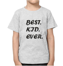 Load image into Gallery viewer, Best Mom Ever Best Kid Ever Mother and Son Matching T-Shirt- KidsFashionVilla