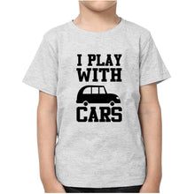 Load image into Gallery viewer, I Fix Car I Play With Car Father and Son Matching T-Shirt- KidsFashionVilla