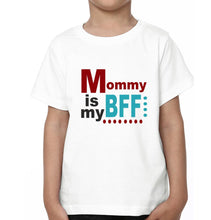 Load image into Gallery viewer, Mommy Is My Bff Kiddy Is My Bff Mother and Son Matching T-Shirt- KidsFashionVilla