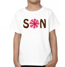 Load image into Gallery viewer, Mom Son Mother and Son Matching T-Shirt- KidsFashionVilla
