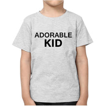 Load image into Gallery viewer, I Make Adorable Kids Adorable Kid Father and Son Matching T-Shirt- KidsFashionVilla