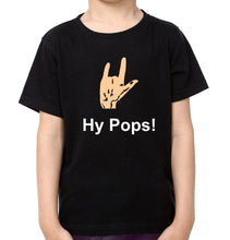 Load image into Gallery viewer, Hy Pops Hy Sons Father and Son Matching T-Shirt- KidsFashionVilla